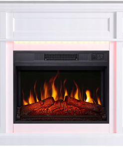 Kominek elektryczny z obudową LINZ AF23S LED z dźwiękiem i grzaniem+pilot